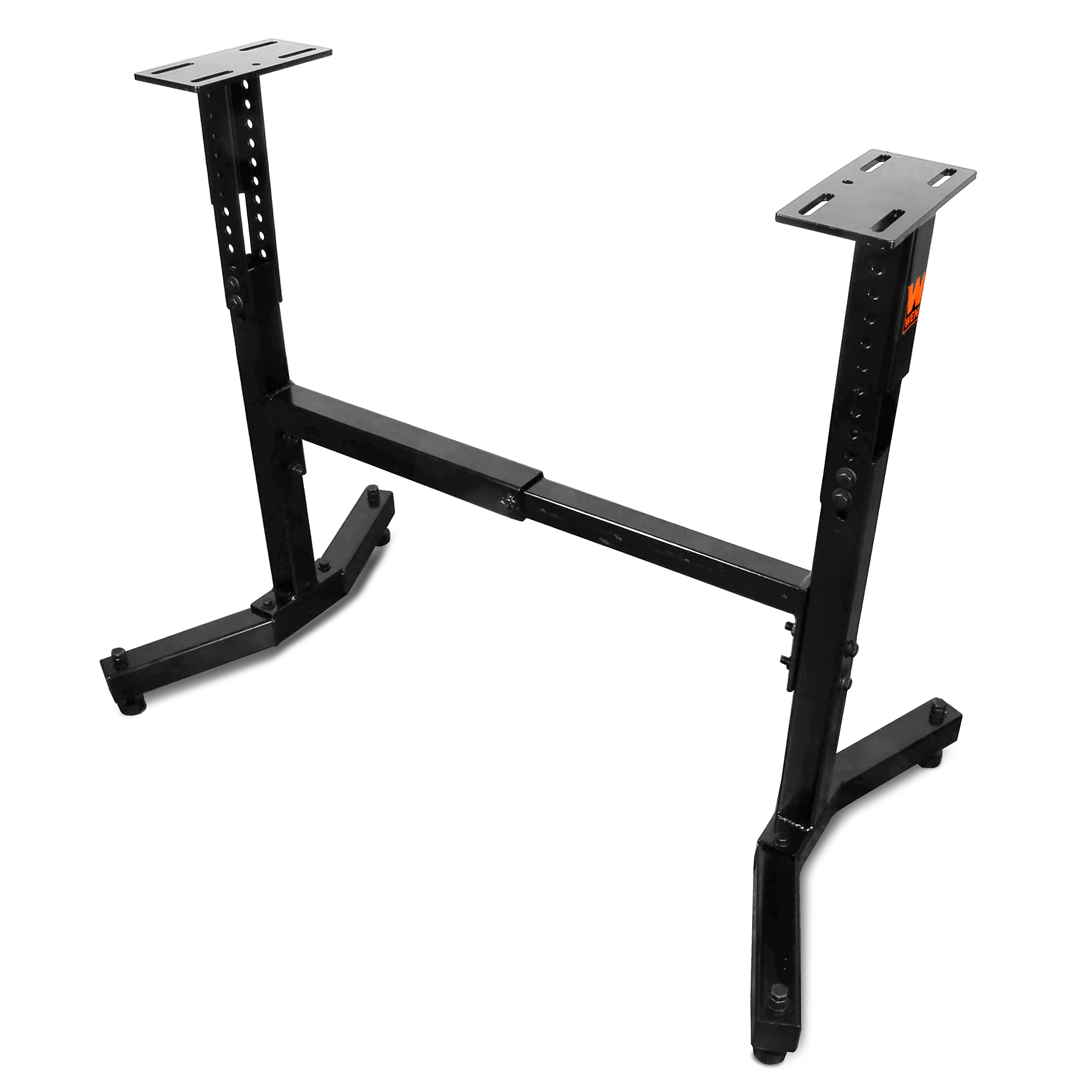 WEN Adjustable Steel Lathe Stand - 225 lb Capacity, 24.5in. to 34.5in. Height, 23.75in. to 35.5in. Length, Model# LA8800